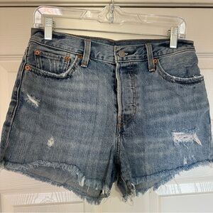 Levi’s Denim Women's Distressed Shorts